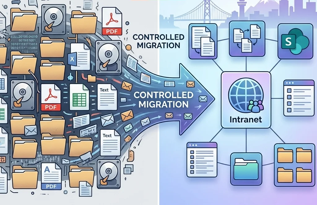 How to Migrate from Shared Drives to SharePoint Without Creating Digital Chaos — A Guide for Vancouver, BC Businesses