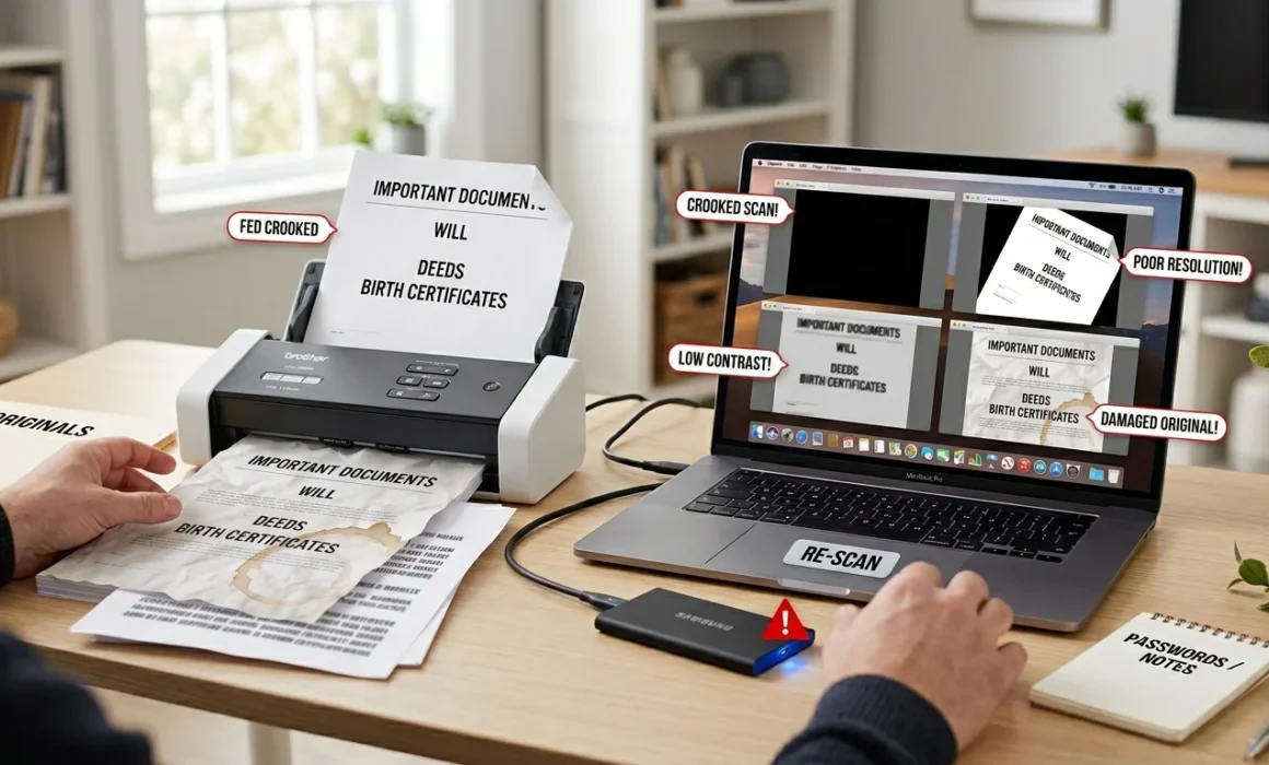 What Are the Most Common Mistakes in Document Scanning?