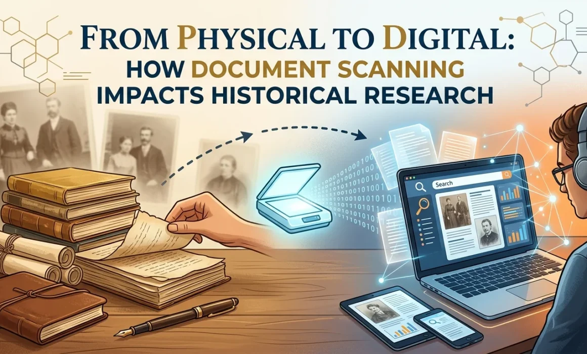 From Physical to Digital How Document Scanning Impacts Historical Research