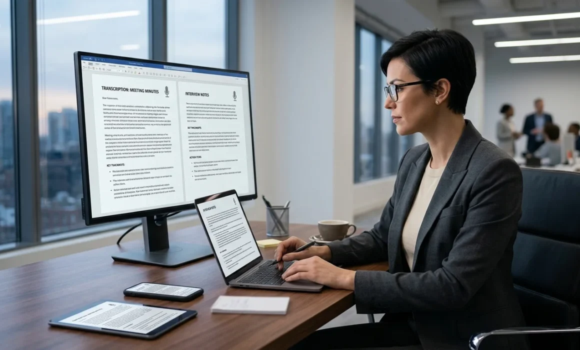 How Transcription Services Can Help You Get the Most Out of Your Meetings and Interviews