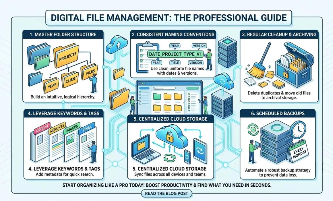 How to Organize Your Digital Files Like a Pro Tips and Tricks for Better File Management