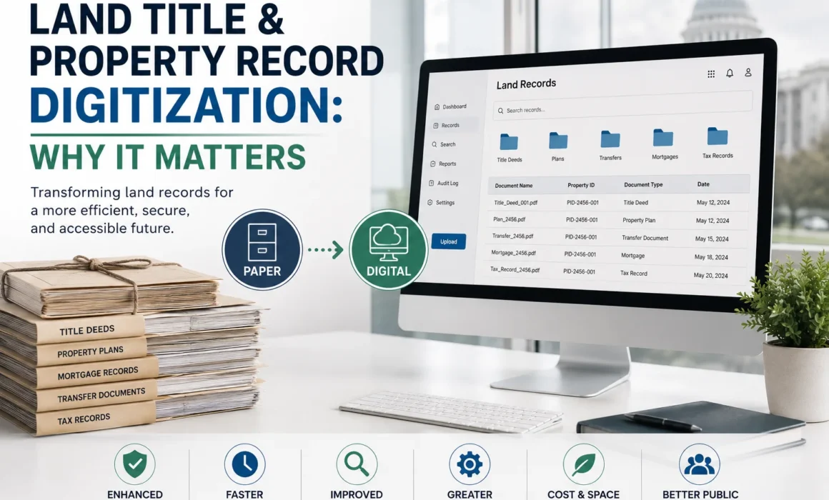 Land Title and Property Record Digitization Why It Matters