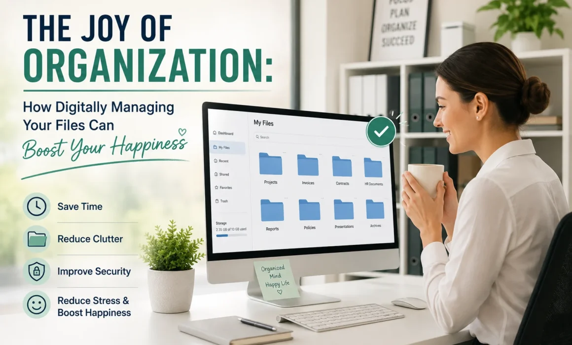 The Joy of Organization How Digitally Managing Your Files Can Boost Your Happiness