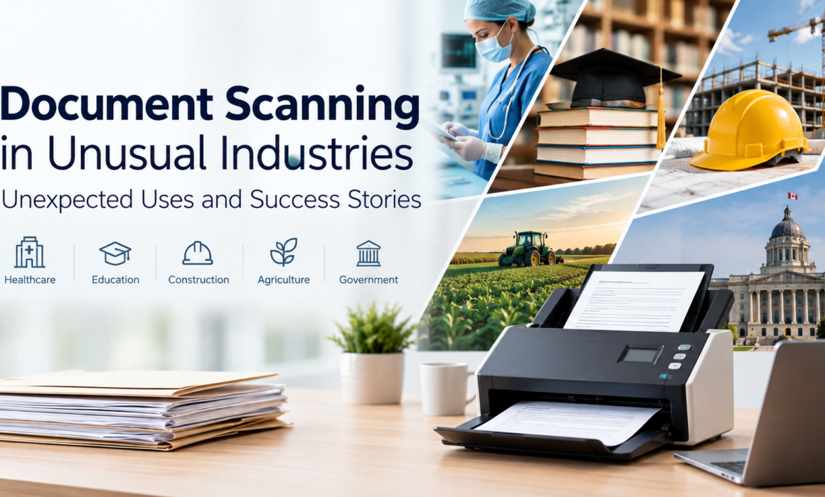 Document Scanning in Unusual Industries: Unexpected Uses and Success Stories