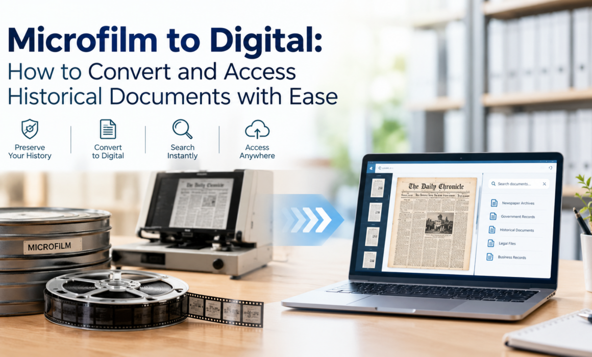 Microfilm to Digital: How to Convert and Access Historical Documents with Ease